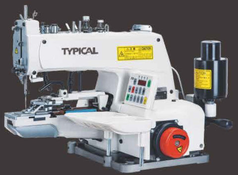 Typical GT1377D Button Sewer Direct drive chainstitch