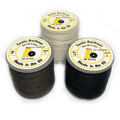 Coats Barbour Linen Flax Thread. 18/3 ply, 50g (approx 150m)
