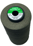 Coats Dual Duty 120 Cotton Wrapped Core spun Polyester.