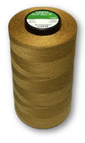 Coats Dual Duty 120 Cotton Wrapped Core spun Polyester.