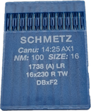 Schmetz 16X230, 1738 Plainsew Leather Needles