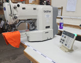 Second Hand Brother KE430F Bartacking Machine.