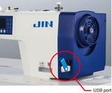 JIN L1D-MA Direct Drive Plain Sewer with thread trimmer