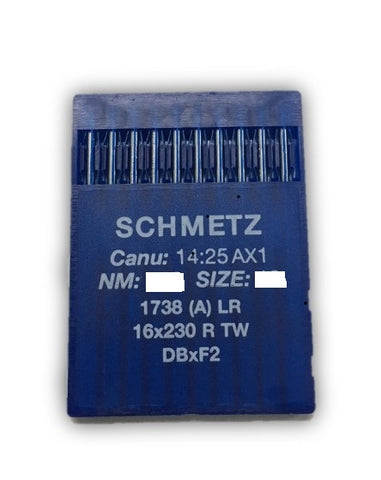 Schmetz 16X230, 1738 Plainsew Leather Needles