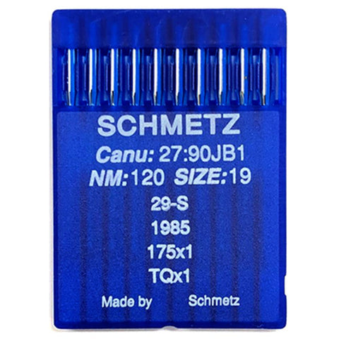 Schmetz Button Sewing Machine Needles. 29S 1985 175x1 TQx1