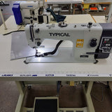 Typical GC0617DB Walking foot Sewing Machine with Single fold binder