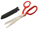 Mundial 8" Serra Sharp Red Handled Shears