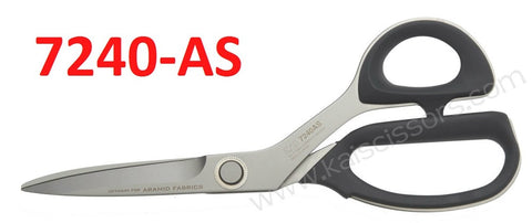 Kai 7240-AS Composite material Scissor. 9 1/2 inch - Serrated edge