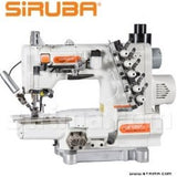 Siruba Cover Stitch -  Cylinder Arm with Electric Thread trim