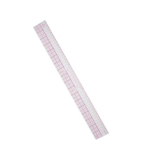 High Quality 45cm/17inch Clear Scale Soft Plastic Straight Ruler