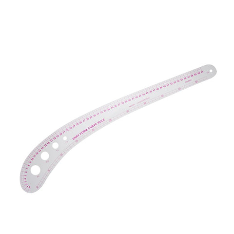 Fabric Sewing Plastic 61cm Ruler Vary Form Curve Ruler