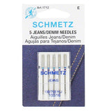 Schmetz Jeans Domestic Needle 130/705H-J  HAx1 (Sold in packets of 5)