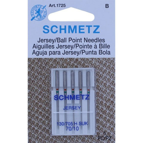 Schmetz Ballpoint (Jersey) Domestic Needle 130/705H-SUK HAx1 (Sold in packets of 5)