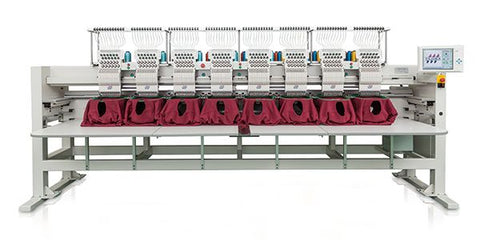 Tajima TFMX-IIC1208(450x360) 12 Colour 8 Head Embroidery Machine